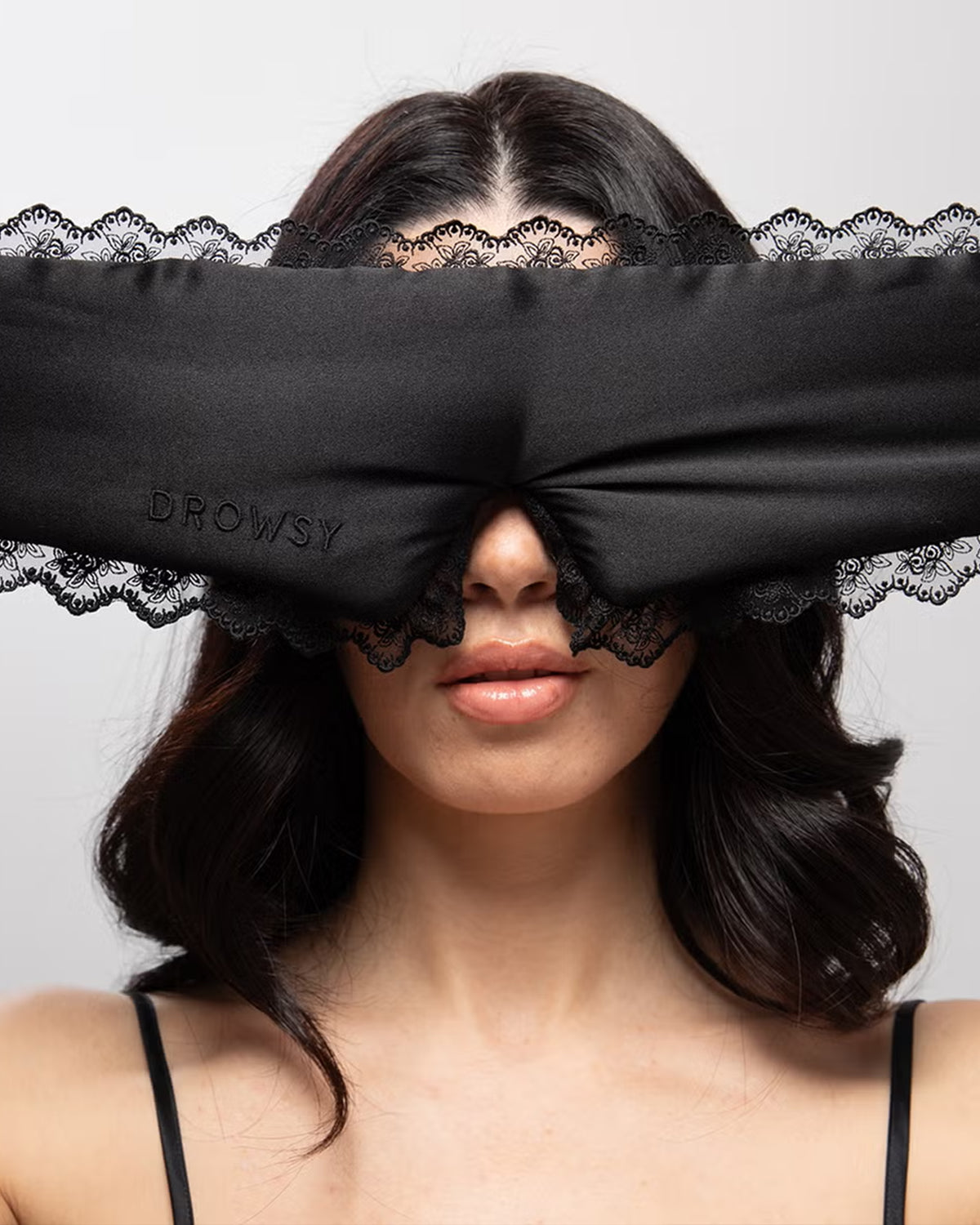 Paris Love Story Black Jade Sleep Mask