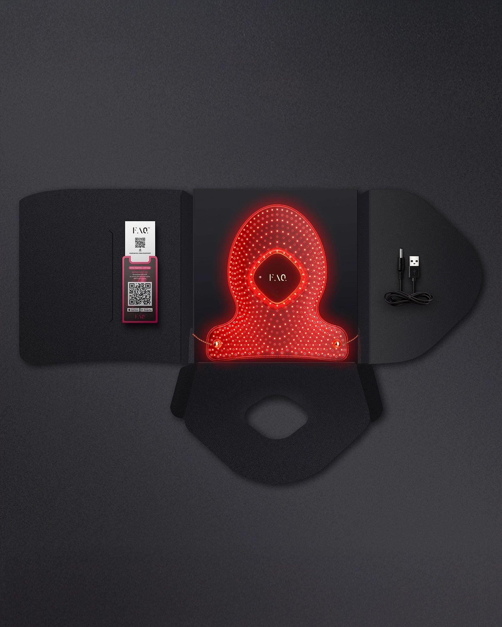 FAQ™ 221 Maska LED na dłoń