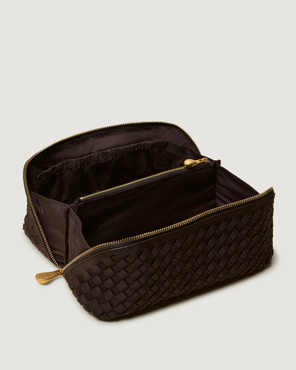 Caravan Medium Cosmetic Case Chocolate