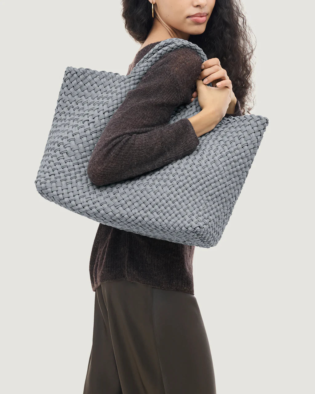 St. Barths Large Tote Double Weave Marina