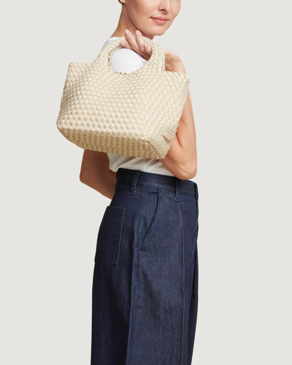 St. Barths Small Tote Ecru