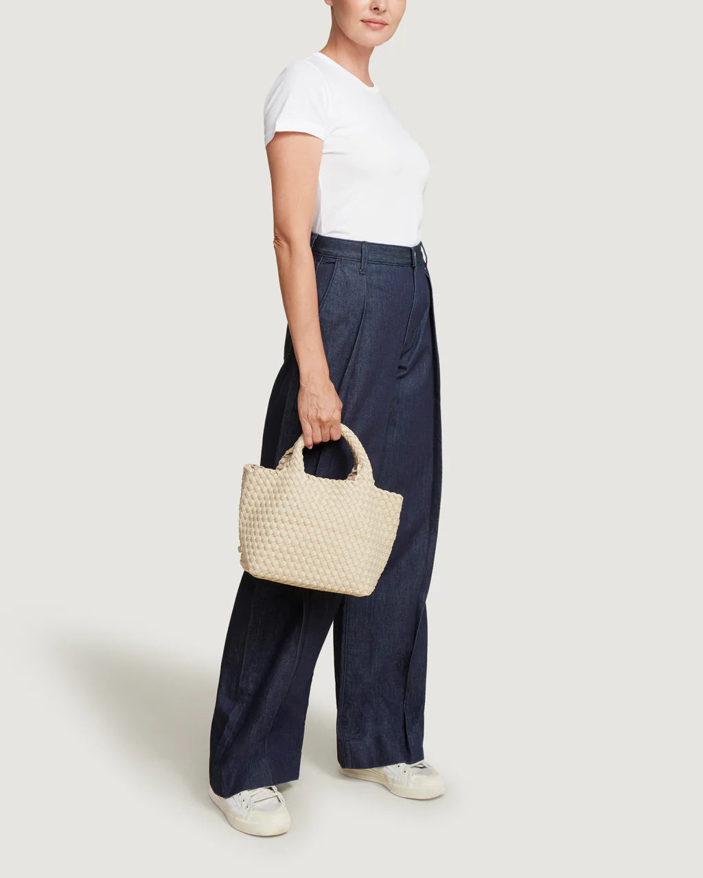 St. Barths Small Tote Ecru