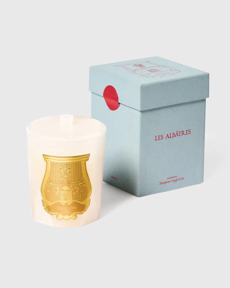 Premium Alabaster Candle Cyrnos 270g