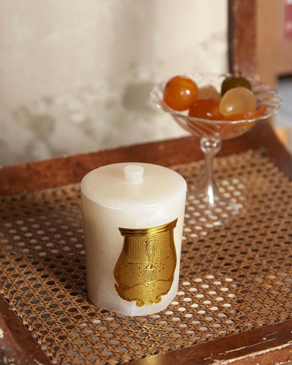 Premium Alabaster Candle Cyrnos 270g